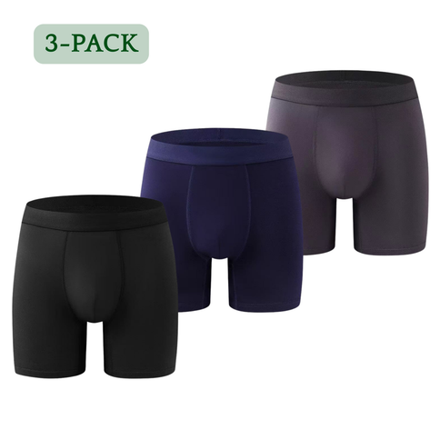 Hipperboo® 3-Pack Onderbroeken Heren - Boxershorts - Met of Zonder Opening