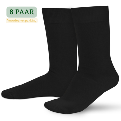 Hipperboo® Bamboe Sokken | 4 of 8 Paar | Naadloos | Casual Sokken | Zijdezacht