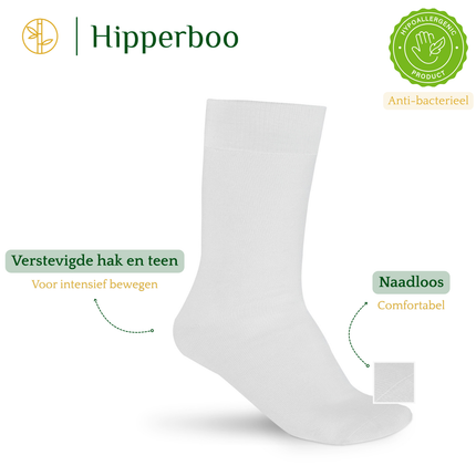 Hipperboo® Bamboe Sokken | 1, 4 of 8 Paar | Naadloos