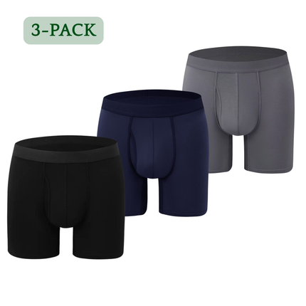 Hipperboo® 3-Pack Onderbroeken Heren - Boxershorts - Met of Zonder Opening