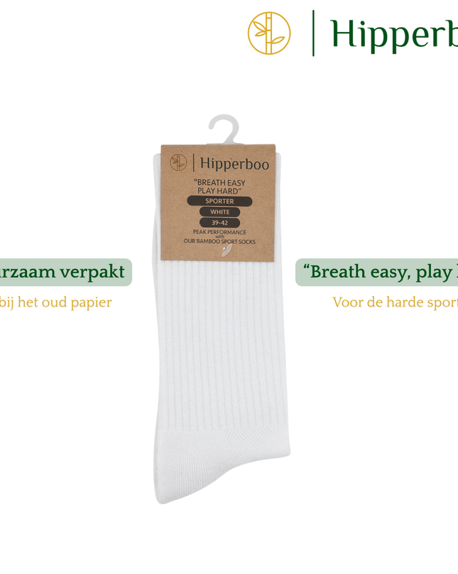 Hipperboo® Bamboe Sportsokken | 3 of 6 Paar