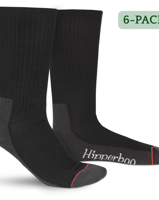 Hipperboo® Bamboe Werksokken | 3 of 6 Paar