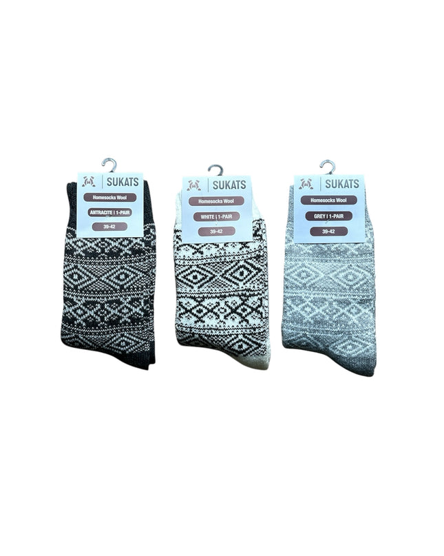 Sukats® Huissokken met Wol | 1, 2 of 3 Paar