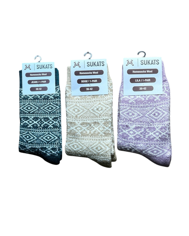 Sukats® Huissokken met Wol | 1, 2 of 3 Paar