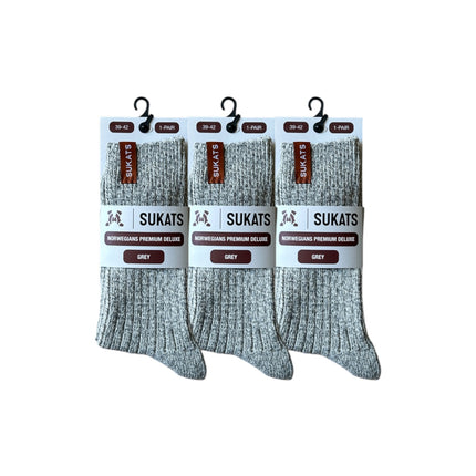 Sukats® Noorse Sokken | Norwegians Premium Deluxe | 3 Paar