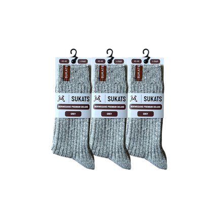 Sukats® Noorse Sokken | Norwegians Premium Deluxe | 3 Paar