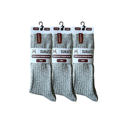 Sukats® Noorse Sokken | Norwegians Premium Deluxe | 3 Paar