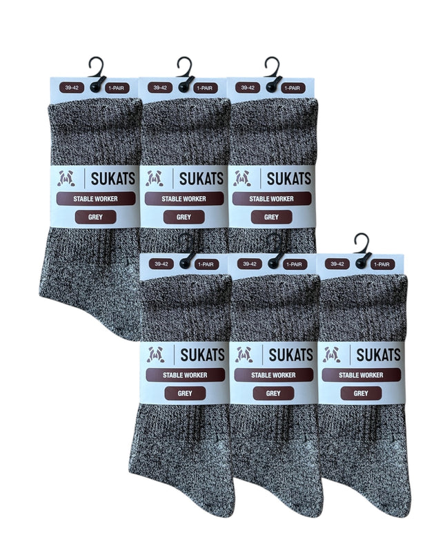 Sukats® Noorse Werksokken | Stable Worker | 3 of 6 Paar