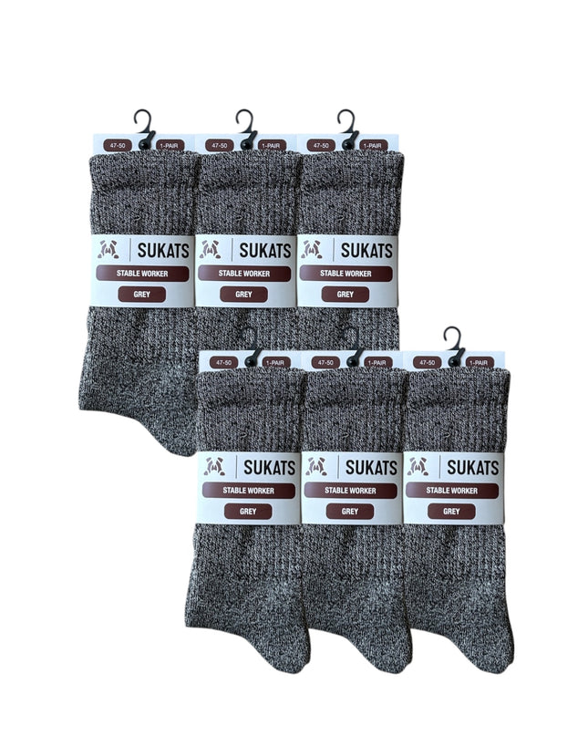 Sukats® Noorse Werksokken | Stable Worker | 3 of 6 Paar