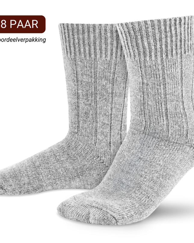 Sukats® Alpaca Sokken | Wollen Sokken | Warme Sokken | 1, 4 of 8 Paar