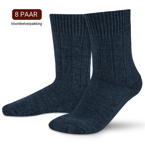 Sukats® Alpaca Sokken | 4 of 8 Paar | Wollen Sokken | Warme Sokken | Huissokken