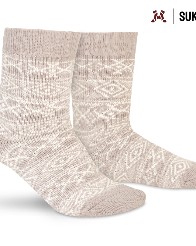 Sukats® Huissokken met Wol | Wollen Sokken | Bedsokken | 1 of 3 Paar