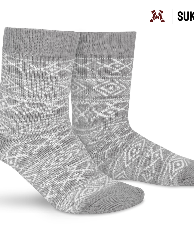 Sukats® Huissokken met Wol | Wollen Sokken | Bedsokken | 1 of 3 Paar