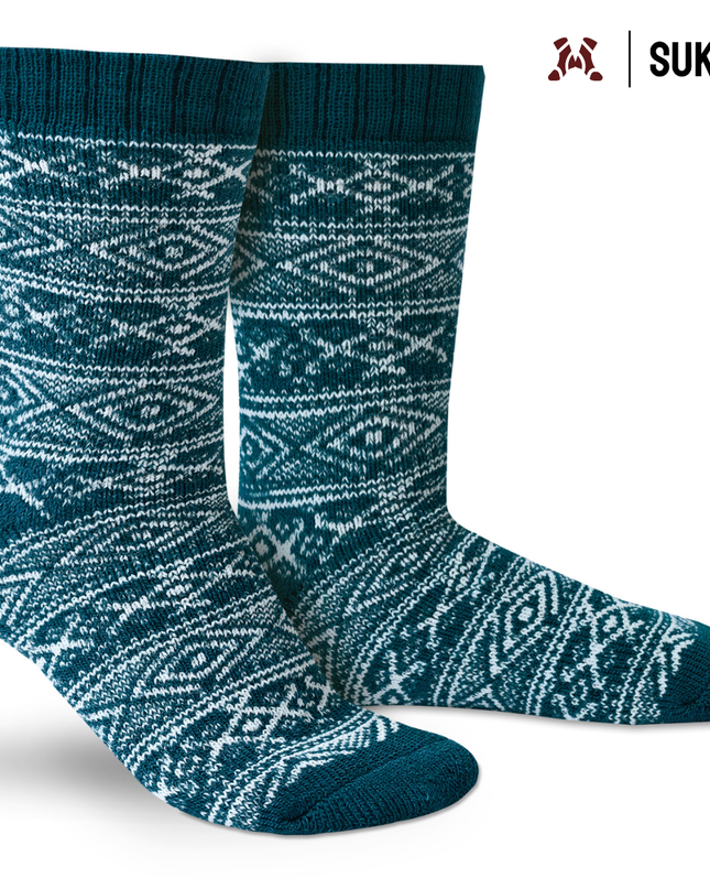 Sukats® Huissokken met Wol | Wollen Sokken | Bedsokken | 1 of 3 Paar