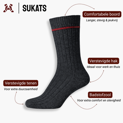 Sukats® Noorse Sokken | The Norwegians Original | 3 of 6 Paar