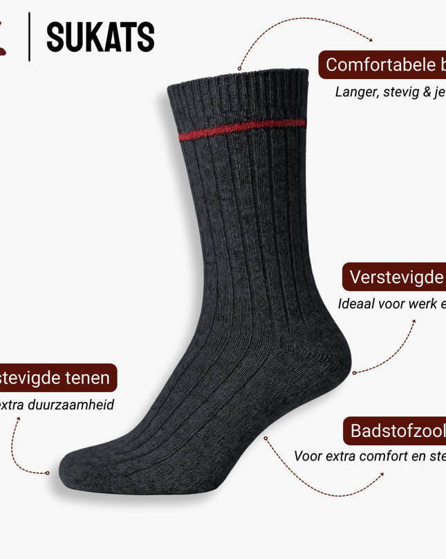 Sukats® Noorse Sokken | The Norwegians Original | 3 of 6 Paar
