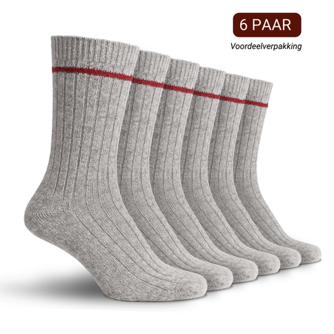 Sukats® The Norwegians | 3 of 6 Paar | Noorse Sokken | Wollen Sokken | Werksokken