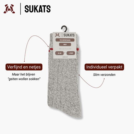 Sukats® Noorse Sokken | The Norwegians Original | 3 of 6 Paar