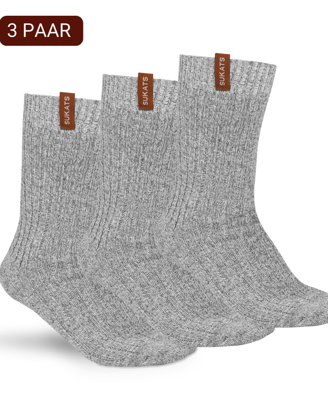 Sukats® Norwegians Premium Deluxe | Noorse Sokken | Wollen Sokken | 1 of 3 Paar