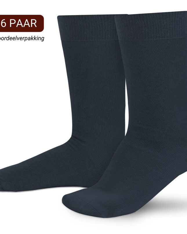 Sukats® Smart Casual katoenen sokken | 2 of 6 Paar | Naadloos | Nette Heren en Dames Sokken