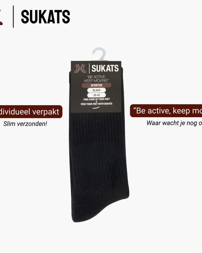 Sukats® Sportsokken | The Sporter | 6 Paar