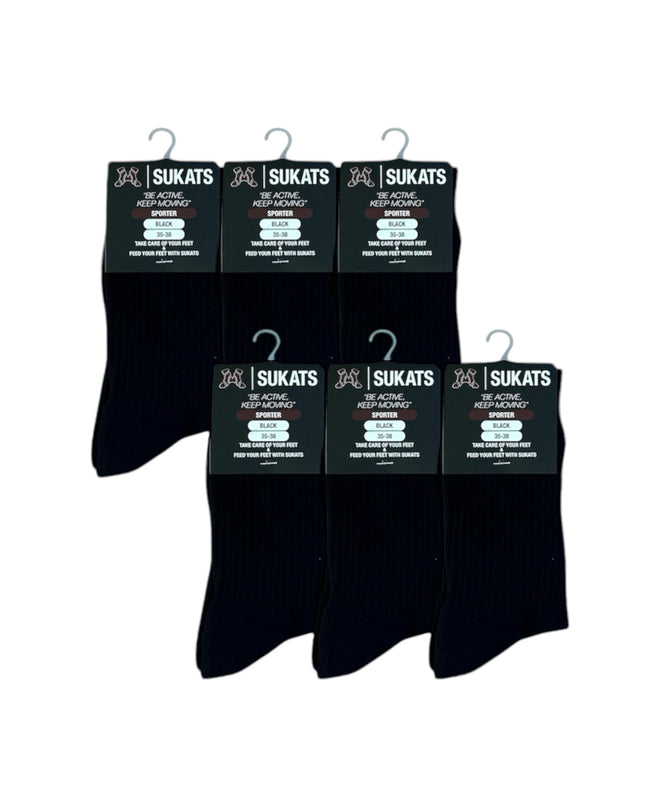 Sukats® Sportsokken | The Sporter | 6 Paar