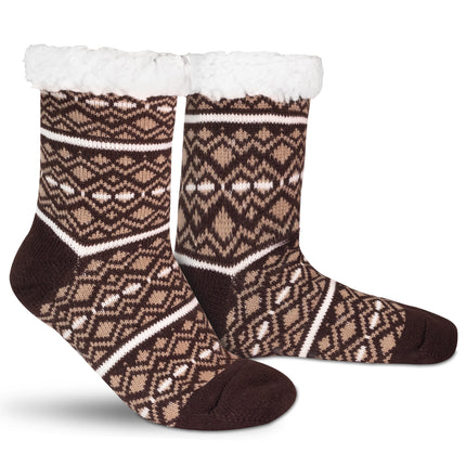 Sukats® Huissokken | Anti-slip sokken | Kerstsokken | Fluffy Sokken | Slofsokken | Verwarmde Sokken | 1, 3 of 6 Paar | Meerdere Kleuren