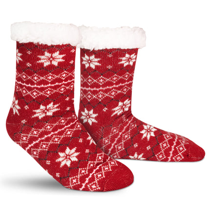 Sukats® Huissokken | Anti-slip sokken | Kerstsokken | Fluffy Sokken | Slofsokken | Verwarmde Sokken | 1, 3 of 6 Paar | Meerdere Kleuren