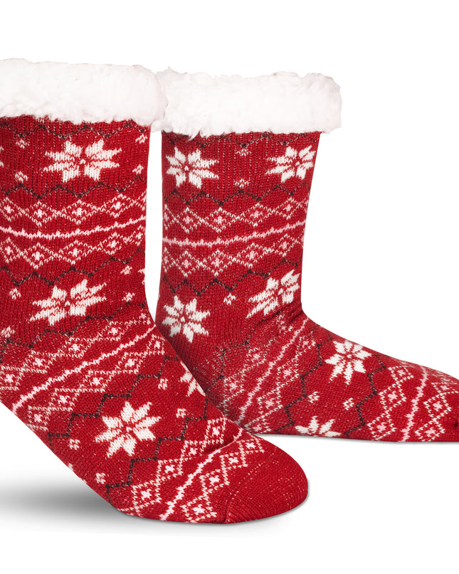 Sukats® Huissokken | Anti-slip sokken | Kerstsokken | Fluffy Sokken | Slofsokken | Verwarmde Sokken | 1, 3 of 6 Paar | Meerdere Kleuren