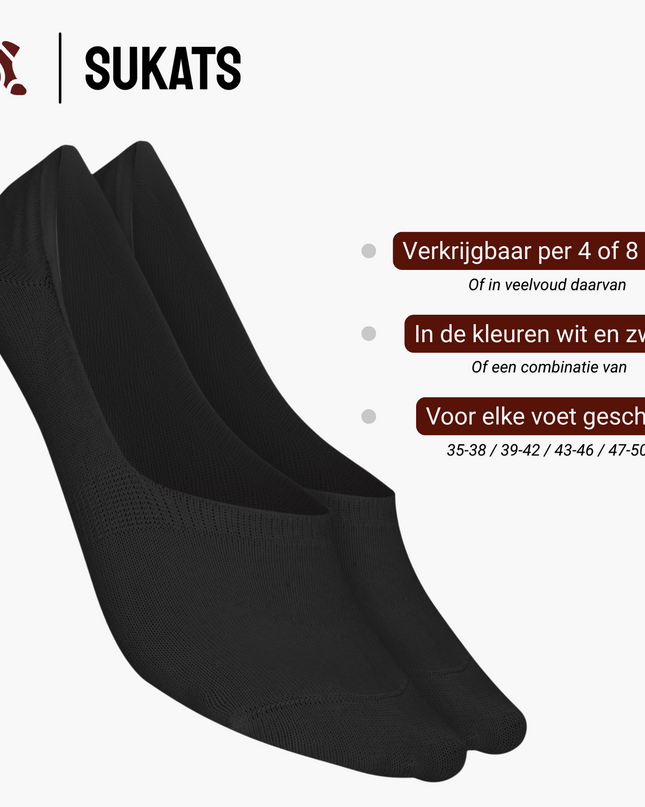 Sukats® No Show Enkelsokken | 4 of 8 paar