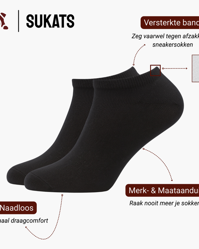 Sukats® Sneakersokken | 6 of 12 paar