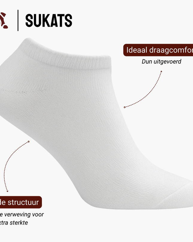 Sukats® Sneakersokken | 6 of 12 paar