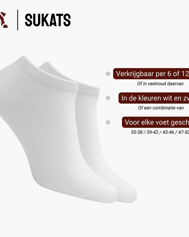 Sukats® Sneakersokken | 6 of 12 paar