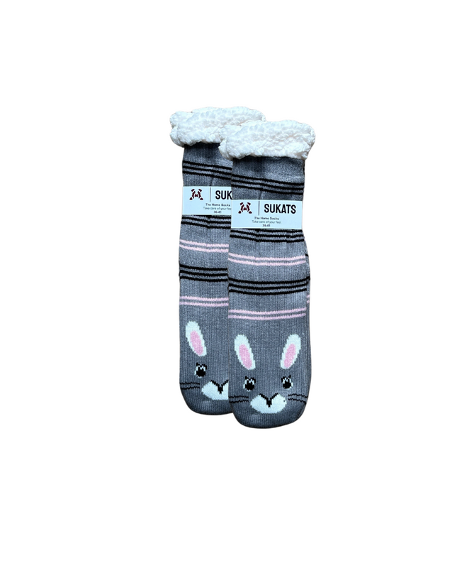 Sukats® Huissokken | Anti-slip sokken | Kerstsokken | Fluffy Sokken | Slofsokken | Verwarmde Sokken | 1, 3 of 6 Paar | Meerdere Kleuren