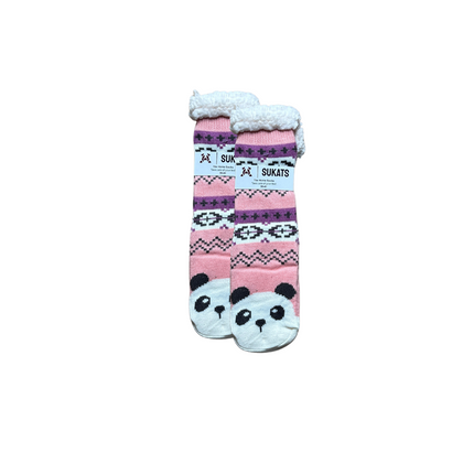 Sukats® Huissokken | Anti-slip sokken | Kerstsokken | Fluffy Sokken | Slofsokken | Verwarmde Sokken | 1, 3 of 6 Paar | Meerdere Kleuren