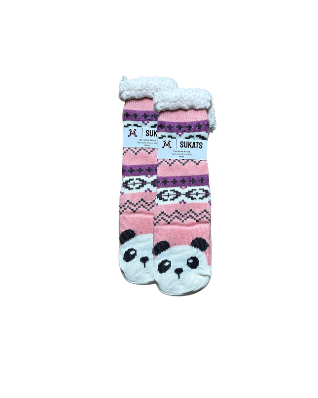 Sukats® Huissokken | Anti-slip sokken | Kerstsokken | Fluffy Sokken | Slofsokken | Verwarmde Sokken | 1, 3 of 6 Paar | Meerdere Kleuren