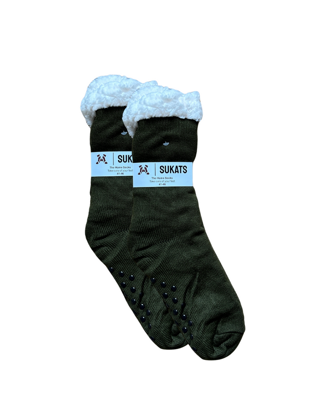 Sukats® Huissokken | Anti-slip sokken | Kerstsokken | Fluffy Sokken | Slofsokken | Verwarmde Sokken | 1, 3 of 6 Paar | Meerdere Kleuren