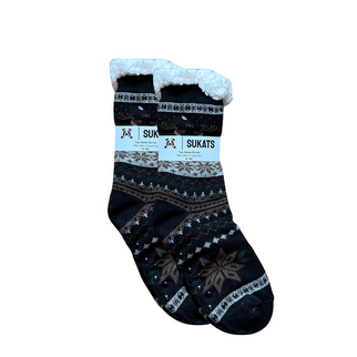 Sukats® Huissokken | 1, 3 of 6 Paar | Anti-slip sokken | Kerstsokken | Fluffy Sokken | Slofsokken | Verwarmde Sokken | Meerdere Kleuren