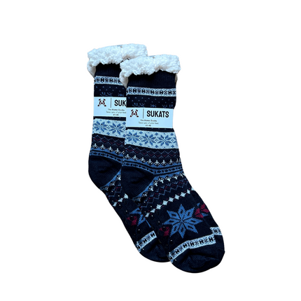 Sukats® Huissokken | Anti-slip sokken | Kerstsokken | Fluffy Sokken | Slofsokken | Verwarmde Sokken | 1, 3 of 6 Paar | Meerdere Kleuren