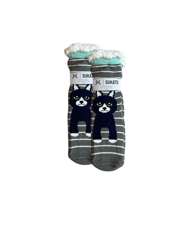 Sukats® Huissokken | Anti-slip sokken | Kerstsokken | Fluffy Sokken | Slofsokken | Verwarmde Sokken | 1, 3 of 6 Paar | Meerdere Kleuren