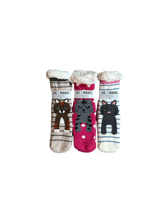 Sukats® Huissokken | 1, 3 of 6 Paar | Anti-slip sokken | Kerstsokken | Fluffy Sokken | Slofsokken | Verwarmde Sokken | Meerdere Kleuren