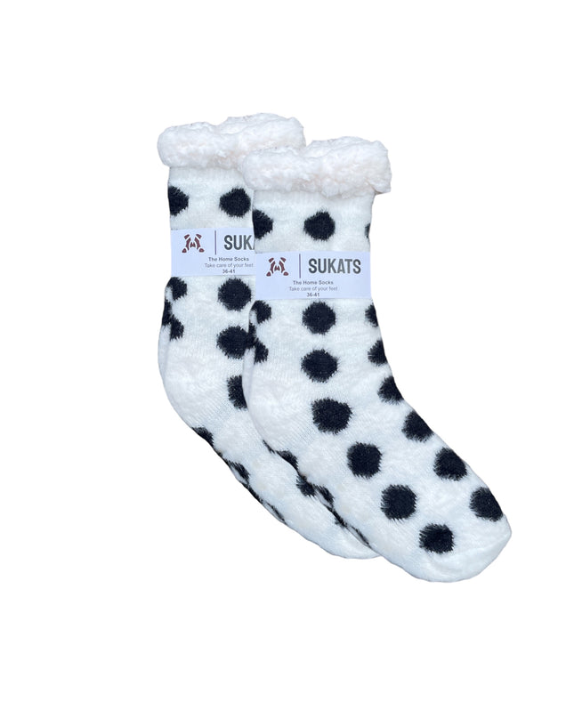 Sukats® Huissokken | Anti-slip sokken | Kerstsokken | Fluffy Sokken | Slofsokken | Verwarmde Sokken | 1, 3 of 6 Paar | Meerdere Kleuren