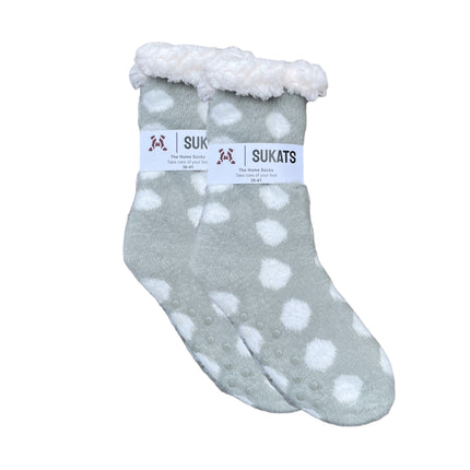 Sukats® Huissokken | Anti-slip sokken | Kerstsokken | Fluffy Sokken | Slofsokken | Verwarmde Sokken | 1, 3 of 6 Paar | Meerdere Kleuren