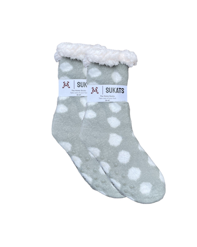 Sukats® Huissokken | Anti-slip sokken | Kerstsokken | Fluffy Sokken | Slofsokken | Verwarmde Sokken | 1, 3 of 6 Paar | Meerdere Kleuren