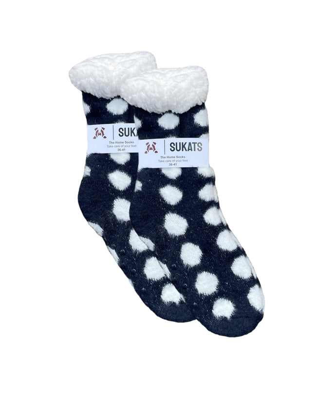 Sukats® Huissokken | Anti-slip sokken | Kerstsokken | Fluffy Sokken | Slofsokken | Verwarmde Sokken | 1, 3 of 6 Paar | Meerdere Kleuren
