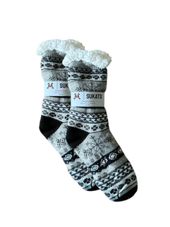 Sukats® Huissokken | 1, 3 of 6 Paar | Anti-slip sokken | Kerstsokken | Fluffy Sokken | Slofsokken | Verwarmde Sokken | Meerdere Kleuren