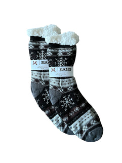 Sukats® Huissokken | 1, 3 of 6 Paar | Anti-slip sokken | Kerstsokken | Fluffy Sokken | Slofsokken | Verwarmde Sokken | Meerdere Kleuren