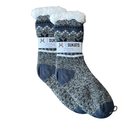 Sukats® Huissokken | Anti-slip sokken | Kerstsokken | Fluffy Sokken | Slofsokken | Verwarmde Sokken | 1, 3 of 6 Paar | Meerdere Kleuren