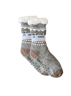 Sukats® Huissokken | 1, 3 of 6 Paar | Anti-slip sokken | Kerstsokken | Fluffy Sokken | Slofsokken | Verwarmde Sokken | Meerdere Kleuren