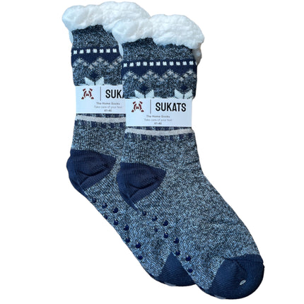 Sukats® Huissokken | Anti-slip sokken | Kerstsokken | Fluffy Sokken | Slofsokken | Verwarmde Sokken | 1, 3 of 6 Paar | Meerdere Kleuren